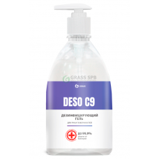 DESO C9 гель (флакон 500 мл) Дезинфицирующее средство на основе изопропилового спирта (15шт/уп) (арт. 550072-GRASS)