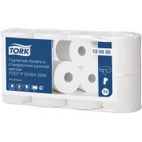 Tork туалетная бумага в стандартных рулонах мягкая 120320 T4 2сл 23м