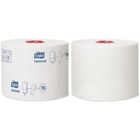 Tork туалетная бумага Mid-size в миди-рулонах 127540 T6 1сл 135м