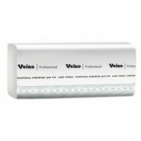  Полотенца бумажные 1сл., листовые, белые Veiro Professional Lite, 210*216 мм., 20пач*200лст. V1-200